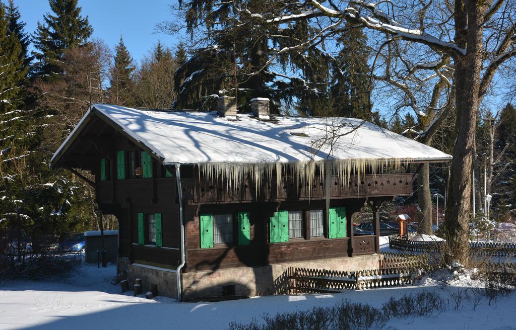 Apartman Forstamt Glatzen Kladska Mariënbad Buitenkant foto